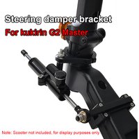 For Scooter Kukirin G2 Master Mounting Stabilizer Steering Damper Electric Scooter Modification Bracket Refuse Handlebar Swing