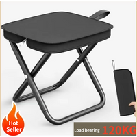 Outdoor picnic camping folding chair, portable travel seat, easy to store outdoor fishing stool, easy to carry folding chair.