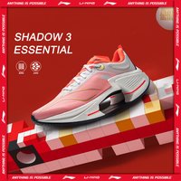 Li-Ning Men's SHADOW 3 ESSENTIAL Running Shoes JIANG Light Cushion BOOM LiNing Wearable Sneakers ARRV003