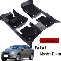 Car floor mats for Ford Mondeo Fusion 2007 2008 2009 2010-2013 Customauto foot Pads automobile carpet cover interior accessories