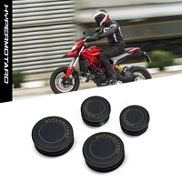 Motorcycle Frame Hole Cover Caps Plug Decorative Frame Cap Set For Ducati Hyperstrada 821 SP Hyperstrada821 Accessories