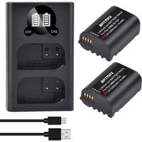 Batmax DMW-BLK22 BLK22 2280mAh Battery +LED USB Dual Charger For Panasonic LUMIX DC-S5,DC-S5K,GH5 II,GH6,S5M2, S5M2X, GH5M2