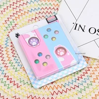 for Switch/OLED Analog Joystick Cap Colorful Replacement ABXY Direction Key Crystal Button Joypad Thumbstick Grip Cover