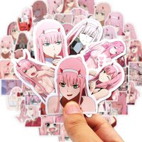 30/180pcs DARLING Anime Girl Stickers Cartoon Cute Decals Toy Stationery Guitar Phone Bicycle Laptop Luggage Car Graffiti Kids