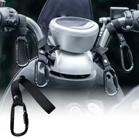 AliExpress NONE 2pcs Motorcycle Hook Front Hook Aluminum Alloy Multifunctional Handlebar Hook for Bike Scooter Universal Handlebar Hook Clip