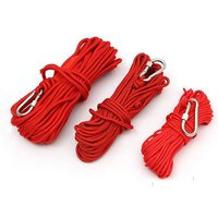 Salvage Fishing Magnet Rope Suitable for Powerful Neodymium Search Magnet Insurance Rope with Carabiner Dia 4/6/8mm x 10/20/30M
