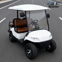 China Manufactured Electric Sightseeing Golf Scooter for Hunting New Energy Electric Golf Cart Off-Road Tires Aluminum Wheels