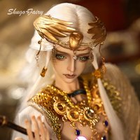 1/4 BJD Doll Valac Full Set B/C Ancient Egyptian Mythological Style Serpent Deity of The Dead Human Feet Tail Outfits ShugaFairy