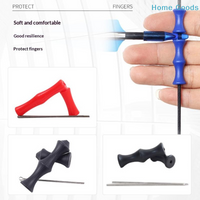 3Pcs/Set S/L Archery Finger Guard Bowstring Finger Saver Tab For Recurve Bow Silicone Finger Release Finger Protector Gear