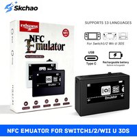 For Amiibo Smart Simulator NFC Pixl Card Support Infinite Character Swipe & Induction Burner for Switch 2/3DS/Wii U Accessories