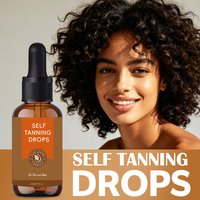 YUVK-Self Tanning Drops-Natural Sun-Kissed Glow-For Face & Body-30ml