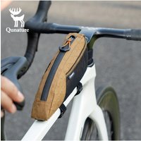 AliExpress ROCKBROS Qunature Bicycle Bag Waterproof Narrow Edge for Road Mountain Touring Bike Riding Zero Interference Top Tube Bag Top Tube Pack