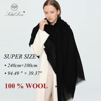 Luxury Brand Winter Cashmere Scarf for Women Wool Scarves Big size Autumn Poncho Men's Womens Pashmina Female Foulard Bufanda