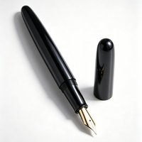 Tramol Luxury Hard Rubber Pen German Jowo No.6 Nib Long Knife 3.0mm Tip Black Pen Holder Business High-end Gift Writing Practice