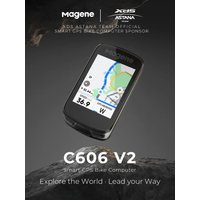 AliExpress Magene GPS Bike Computer C606V2 Navigation Speedometer Cycling Stopwatch Odometer Trainer Bicycle Light WiFi Bluetooth Ant