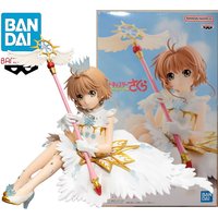 In Stock BANPRESTO Cardcaptor Sakura: Clear Card Kinomoto Sakura PVC 14CM Anime Action Figures Model Collection Toy
