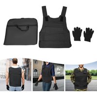 Security Protective Vest, Adjustable Training Vest with 24J Impact Protection, Tactical Vest for Construction, and Self-Defense