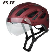 AliExpress PJT New Cycling Helmet Light Road Mtb Mountain Bike Bicycle Goggles / Sun Visor Helmet L for Men Women Sun Visor Bicycle Helmet