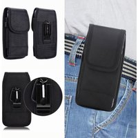 Taktische Handytasche Holster mit kostenloser Schnalle, tragbare Brieftasche, Karte, Hüfttasche, Outdoor-Sport, Nylon-Tragetasche