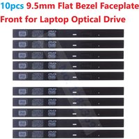 lot 10 9.5mm Flat Standard CD DVD-ROM/RW Optical Drive Bezel Faceplate Front Panel Cover for Laptop Optical Drive ODD DVD