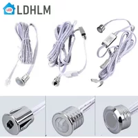 Touch sensor switch Hand Sweep Switch 5A DC12V-24V IR Motion Sensor Hand Wave Scan Smart LED Closet Cabinet light/Wardrobe lamp