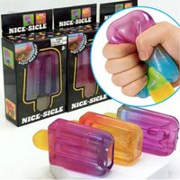 Schylling Nee Doh popsicle blind box Cube Sensory Stress Relief Squishy Cube Anti-Anxiety Squeeze Object for birthday gift toy