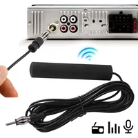 Universal Car Electronic Radio Antenna 5/3m Car AM FM Radio Antenna Signal Amplifier Booster Antena Booster 12V