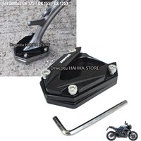 For ZONTES GK 125 / GK 155 / GK 125X GK150 Motorcycle Kickstand Foot Side Stand Enlarge Extension Pad Support Plate Sidestand