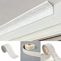 3D Waterproof Ceiling Decorative Strip Wall Trim Line Home Decoration Wall Border Skirting Wall Stickers
