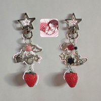 Nana Anime Matching Keychains, Y2K Phone Charms, Bag Charm, Coquette, Grunge, Gift Ideas