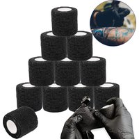 3-96pc Tattoo Grip Cover Wrap Self-Adhesive Bandage Waterproof Elastic Nonwoven Bandage Tape Finger Protection Tattoo Accessorie