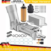 926-959 Aluminium Öl Filter Adapter Gehäuse Motor Für 2011 ~ 2016 Dodge Chrysler Ram Ladegerät Cherokee Wrangler ProMaster 3,6 L V6