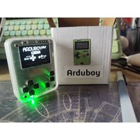 Arduboy FX - Handheld Game Console, Programmable for Custom Games, Rechargeable Expandable Battery Portable Retro Gaming Console