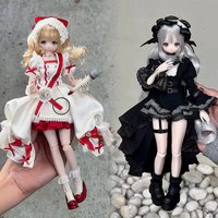 Original Saturday Girl 1/6 BJD Blind Box mit Echthaar, Niedliche Actionfigur, Sammlerstück, Modell, Ornament, Geschenk für Sammler