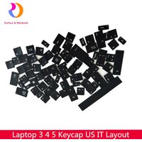 For Microsoft Surface Laptop 3 4 5 Key Cap key Cup Black 1868 1867 1872 1873 1950 1951 1958 1958 IT Layout