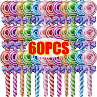 Colorful Hands Lollipop Foil Balloons Aluminum Foil Handheld Candy Balloons for Wedding Birthday Party Decor Kids Toys Wholesale