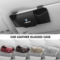 For BMW Car Sunglasses Holder Sun Visor Glasses Hanger Storage Clip E90 E60 E46 E39 F30 F10 E87 X3 X4 X5 X1 G30 G20