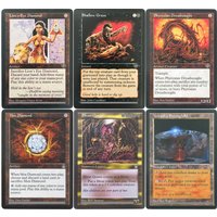 MIR STH TCG Proxy Magical Card English Lion's Eye Diamond Phyrexian Dreadnought Shallow Grave Mox Diamond Sliver Queen