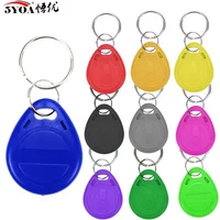 5YOA 100pcs em4305 t5577 RFID 125khz Key Keyfobs Copy Rewritable Writable Rewrite Duplicate Proximity ID Token Ring rfid cloner