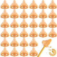 12 Pcs Funny Nose Pencil Sharpener Hand Held Plastic Pencil Sharpeners Funny Office School Supplies