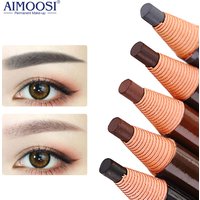 5 Color Eyebrow Pencil Long Lasting Natural Looking Permanent Eyebrow Pencil Microblading Eye Makeup Pencil Tattoo Supplies