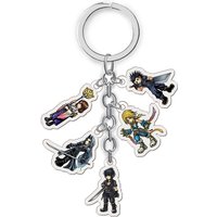 Final This Fantasy Series Keychain Role Playing Game Cute Character Peripheral Acrylic Pendant Necklace Jewelry Gifts
