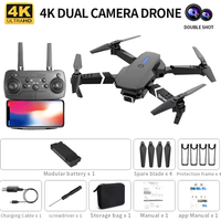 2025 E88 Pro WiFi FPV Drone with Single Dual 4K 1080P Camera Wide Angle HD Altitude Hold Foldable Quadcopter RC Helicopter Toy
