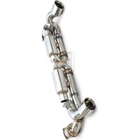 Valve Exhaust System Stainless Steel Cat Back for Porsche 996 Turbo 3.6T 2002-2005 High Performance