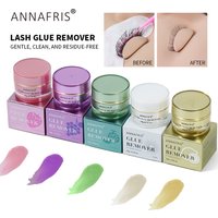 ANNAFRIS 10g Eyelash Glue Remover Quick Cleaning Lash Lash Cream Professional Eyelash Extension Glue Remover Cream