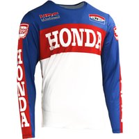 AliExpress Honda Off Road Dirt Bike Jersey Quick Dry Long Sleeve Breathable Motorcycle Shirt for Mountain Racing Adventure