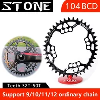 Stone 104 BCD Oval Chainring For M780 M610 SLX670 M980 X0 X9 32 34 38 42 46 48T MTB Bike Toothplate 104bcd 12s 12 Speed