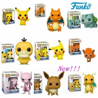 Funko POP Pokemon PSYDUCK 781 Pikachu 842 353 553 Bulbasaur 453 Charmander 455 SQUIRTLE 504 MEWTWO 581 CHARIZARD 843 Figure Toys