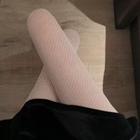 Women Sexy Party Fishnet Skinny looking Stockings Fish Net JK Cosplay Leggings Mesh multicoloured Tights Thigh Pantyhose Hosiery