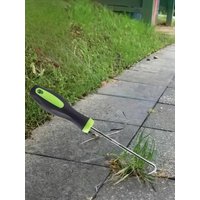 AliExpress NONE Heavy-Duty Weed Puller Tool - Ergonomic Root Remover for Lawn, Patio Gravel, Effortless Manual Weeding Tool with Non-Slip Grip